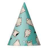 Chapeaux De Fètes Halloween bleu Fantômes rétro (Gauche)