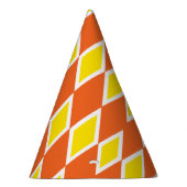 Chapeaux De Fètes Halloween d'automne jaune orangé de l'Harlequin (Droite)