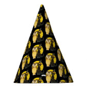 Chapeaux De Fètes Halloween démodé, chat noir & hibou (Droite)