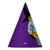 Chapeaux De Fètes Halloween en cristal de sorcière méchante (Gauche)