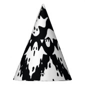 Chapeaux De Fètes Halloween Ghost Éffrayant Motif sans couture (Gauche)