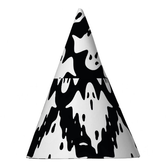 Chapeaux De Fètes Halloween Ghost Éffrayant Motif sans couture (Droite)