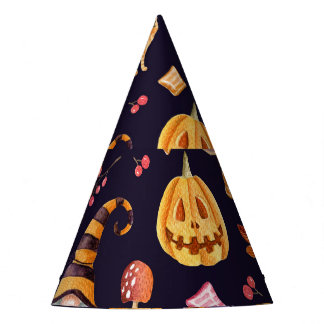 Chapeaux De Fètes Halloween lunatique : Gnomes et Citrouilles