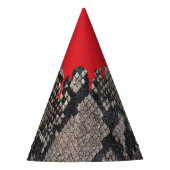 Chapeaux De Fètes Halloween Python Peau de serpent - Gory goutte de (Devant)