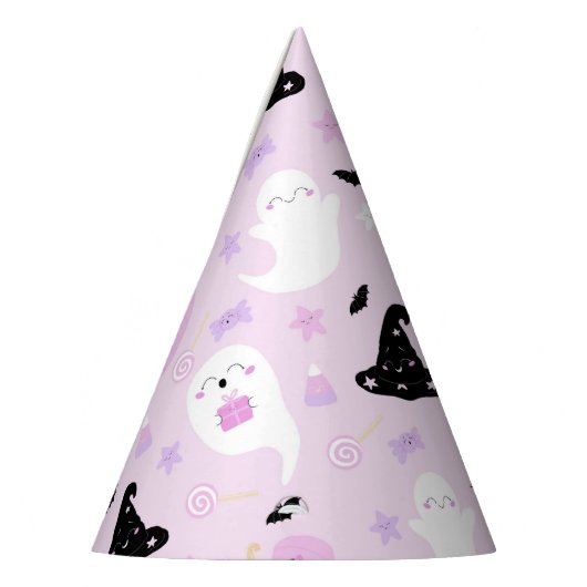 Chapeaux De Fètes Halloween rose (Gauche)