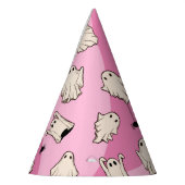 Chapeaux De Fètes Halloween rose Fantômes rétro (Gauche)