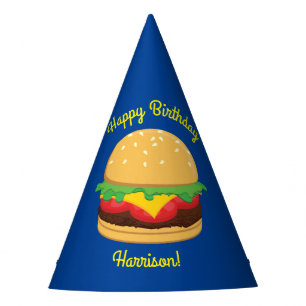 Chapeaux De Fètes Hamburger Anniversaire de fête Burger