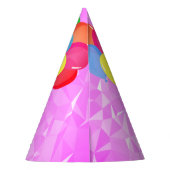 Chapeaux De Fètes Hammyville - Cute Hamster Fuschia Gems (Dos)