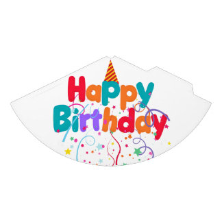 Chapeaux De Fètes Happy Birthday Confetti