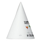 Chapeaux De Fètes Happy Hour est la meilleure heure de cocktails de  (Gauche)