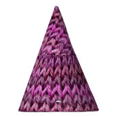 Chapeaux De Fètes Harmonie de Knit : Texture de bande violette (Droite)