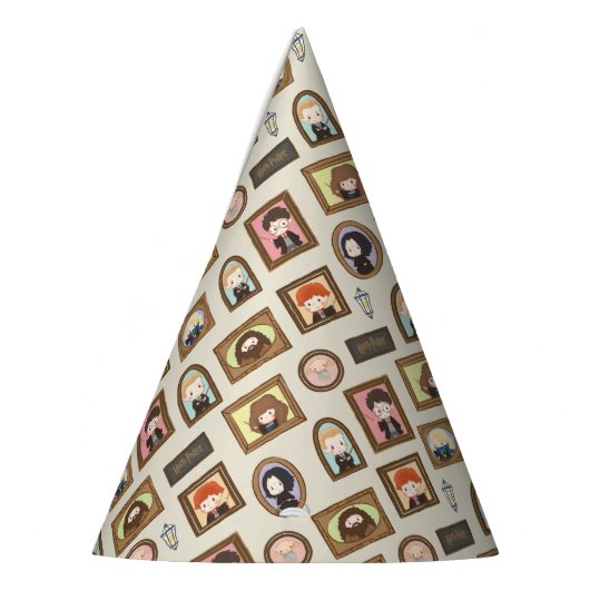 Chapeaux De Fètes HARRY POTTER™ Chibi Image Frame Motif (Gauche)