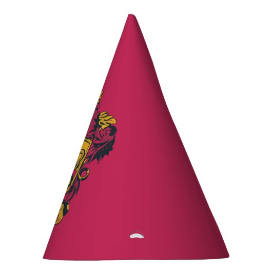 Chapeaux De Fètes Harry Potter | Gryffindor Crest Gold et Rouge (Droite)