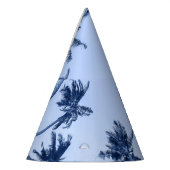 Chapeaux De Fètes Hauts palmiers, ciel bleu clair. (Gauche)