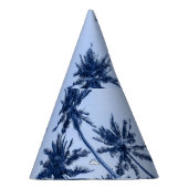 Chapeaux De Fètes Hauts palmiers, ciel bleu clair. (Droite)
