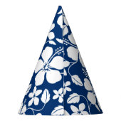 CHAPEAUX DE FÈTES HAWAIIAN HULA (HIBISCUS) NAVY (Dos)