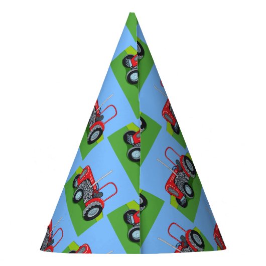 Chapeaux De Fètes Herbert le tracteur (Dos)