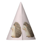 Chapeaux De Fètes Hérisson rose Brown crème (Dos)