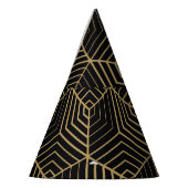Chapeaux De Fètes Hexagonal Harmony : Art Déco Elegance (Gauche)