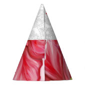 Chapeaux De Fètes Hibiscus & dentelle RED (Dos)