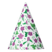 Chapeaux De Fètes Hibiscus pourpre (Dos)