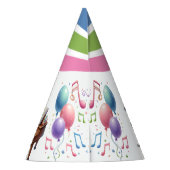 Chapeaux De Fètes "Hippo Super anniversaire Bash Bonanza !" (Dos)