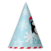 Chapeaux De Fètes Hiver ONE derland Penguin Premier anniversaire (Gauche)