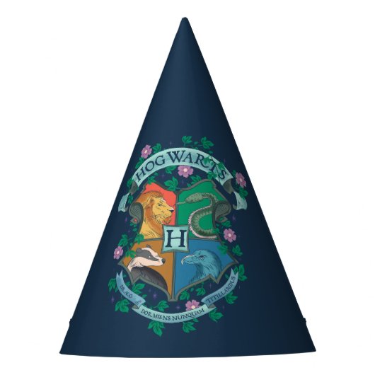 Chapeaux De Fètes HOGWARTS™ Floral Crest (Devant)
