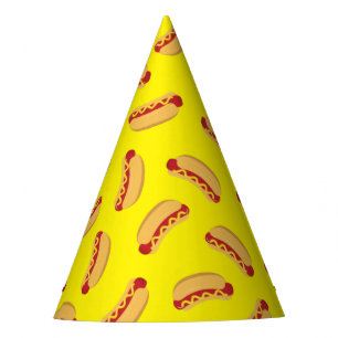 Chapeaux De Fètes Hot Dog Anniversaire de enfant Party Cuire mignonn