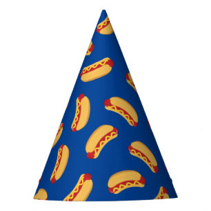 Chapeaux De Fètes Hot Dog Anniversaire de enfant Party Cuire mignonn