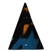 Chapeaux De Fètes Houndstooth : imitation de toile brute. (Droite)
