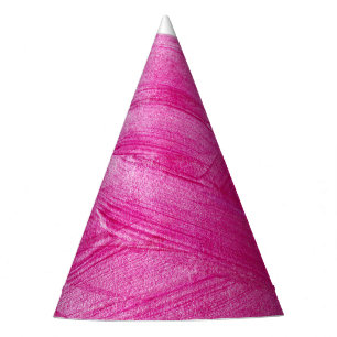 Chapeaux De Fètes Huile rose chatoyante : Aquarelle Abstraite