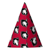 Chapeaux De Fètes Huskies du nord de l'Illinois| Anniversaire (Dos)