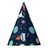 Chapeaux De Fètes Illustration de motif spatial (Dos)