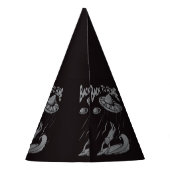 Chapeaux De Fètes Illustration de surf pour alien avec retour à la m (Dos)