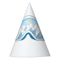 Illustration des lunettes de ski de montagne