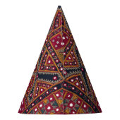 Chapeaux De Fètes Impression d'art décoratif indien (Dos)