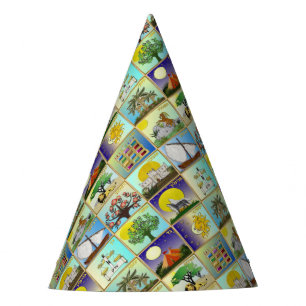 Chapeaux De Fètes Impression d'art Judaica 12 Tribus d'Israël