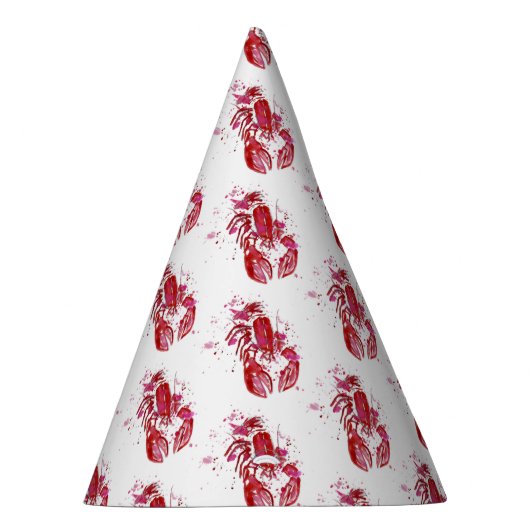 Chapeaux De Fètes Impression de homard (Droite)