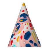 Chapeaux De Fètes Impression léopard : aquarelle peinte à la main. (Droite)
