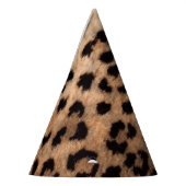 Chapeaux De Fètes Impression léopard guépard sauvage Fête d'annivers (Gauche)