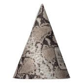Chapeaux De Fètes Imprimé Animal Serpent Taupe Anniversaire (Gauche)