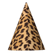 Chapeaux De Fètes imprimé léopard tendance chic anniversaire sauvage (Dos)