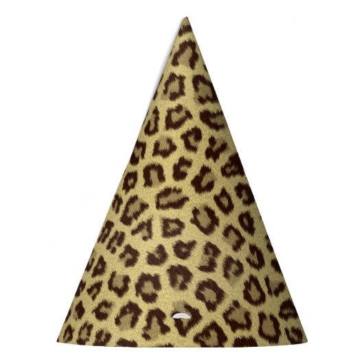 Chapeaux De Fètes Imprimer Leopard / Cheetah (Gauche)