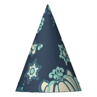 Chapeaux De Fètes Indien Floral Vintage sans fil Motif