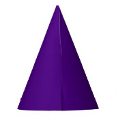 Chapeaux De Fètes indigo couleur (Dos)