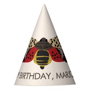 Chapeaux De Fètes Insecte repéré de Lanternfly personnalisé