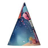 Chapeaux De Fètes Invitation de fête d'anniversaire (Gauche)