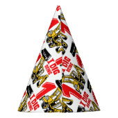 Chapeaux De Fètes J'ai creusé étant une construction 1er anniversair (Dos)