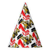 Chapeaux De Fètes J'ai creusé étant une construction 1er anniversair (Gauche)